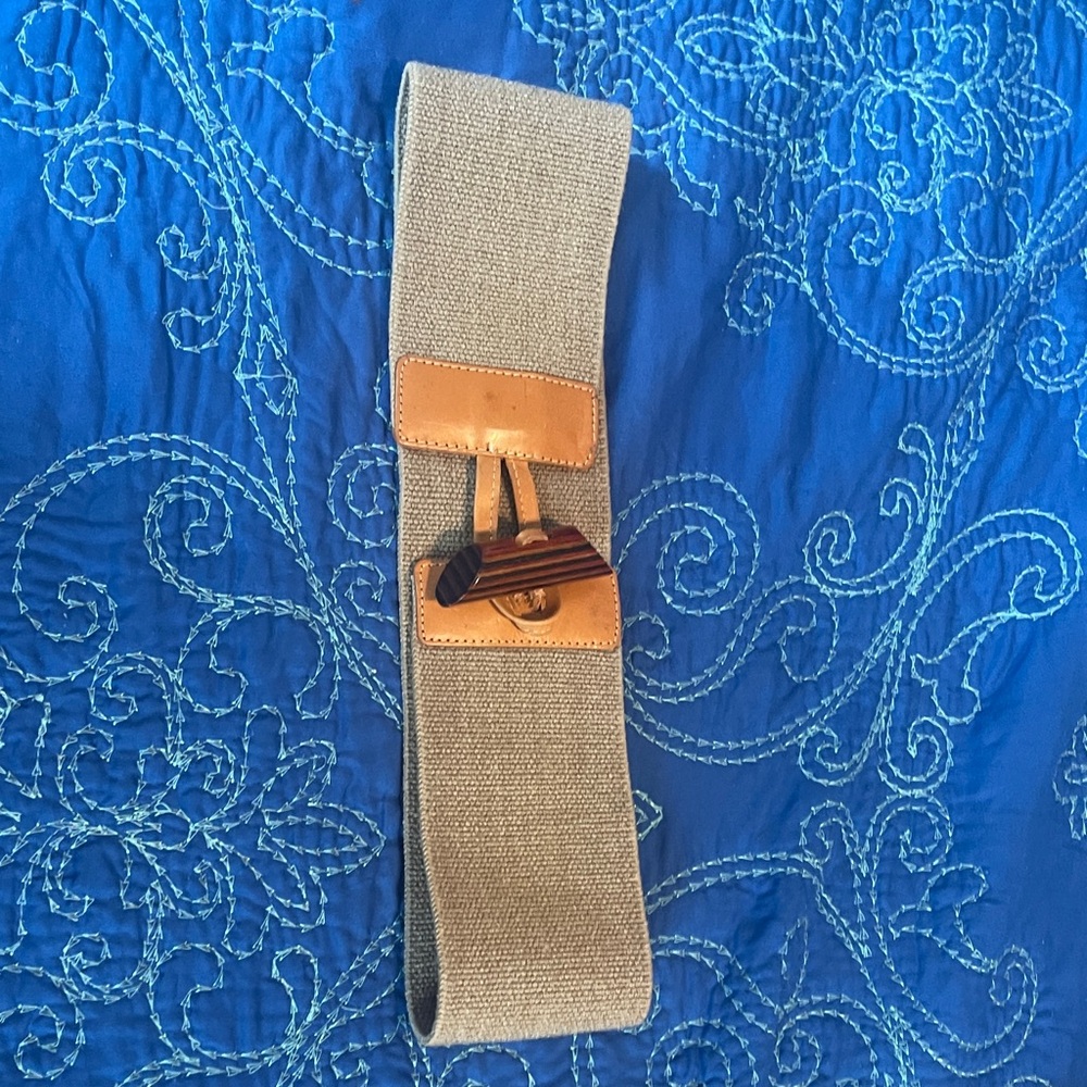 Stylish authentic Christian Dior summer belt.